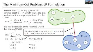 CSE 550 (2022, Fall): 3.4 Max-Flow-Min-Cut Theorem