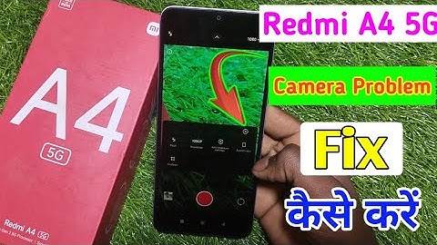 Redmi A4 5g me camera setting reset kaise kare/how to reset camera setting in redmi A4 5g me