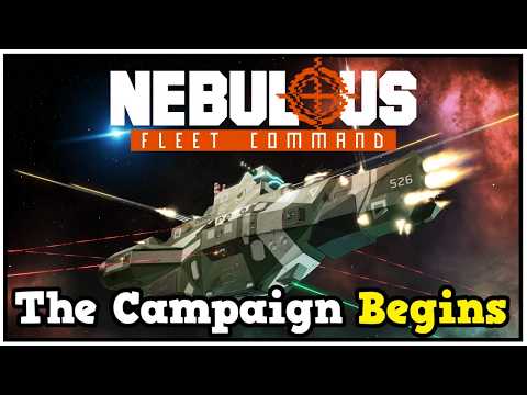 Nebulous Fleet Command Added A New Campaign Mode! It Is Time To Lead My Fleet To Victory It Begins