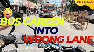 Near Miss! Bike vs. Bus on My Commute | Ride 50