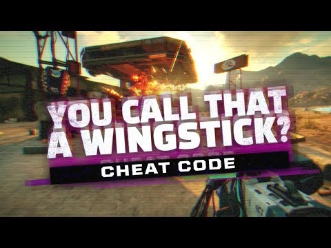 RAGE 2 – You Call That A Wingstick? Cheat Code (Feat. Ozzy Man Reviews)