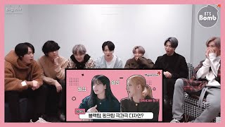 BTS reaction to BLACKPINK x MAPLESTORY - Team BLACK & Team PINK