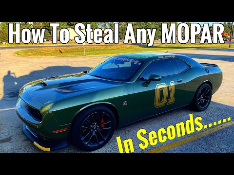 How Easy It Is To Steal Any Mopar, Challenger, Charger, Ram, Or Hellcat -  Youtube