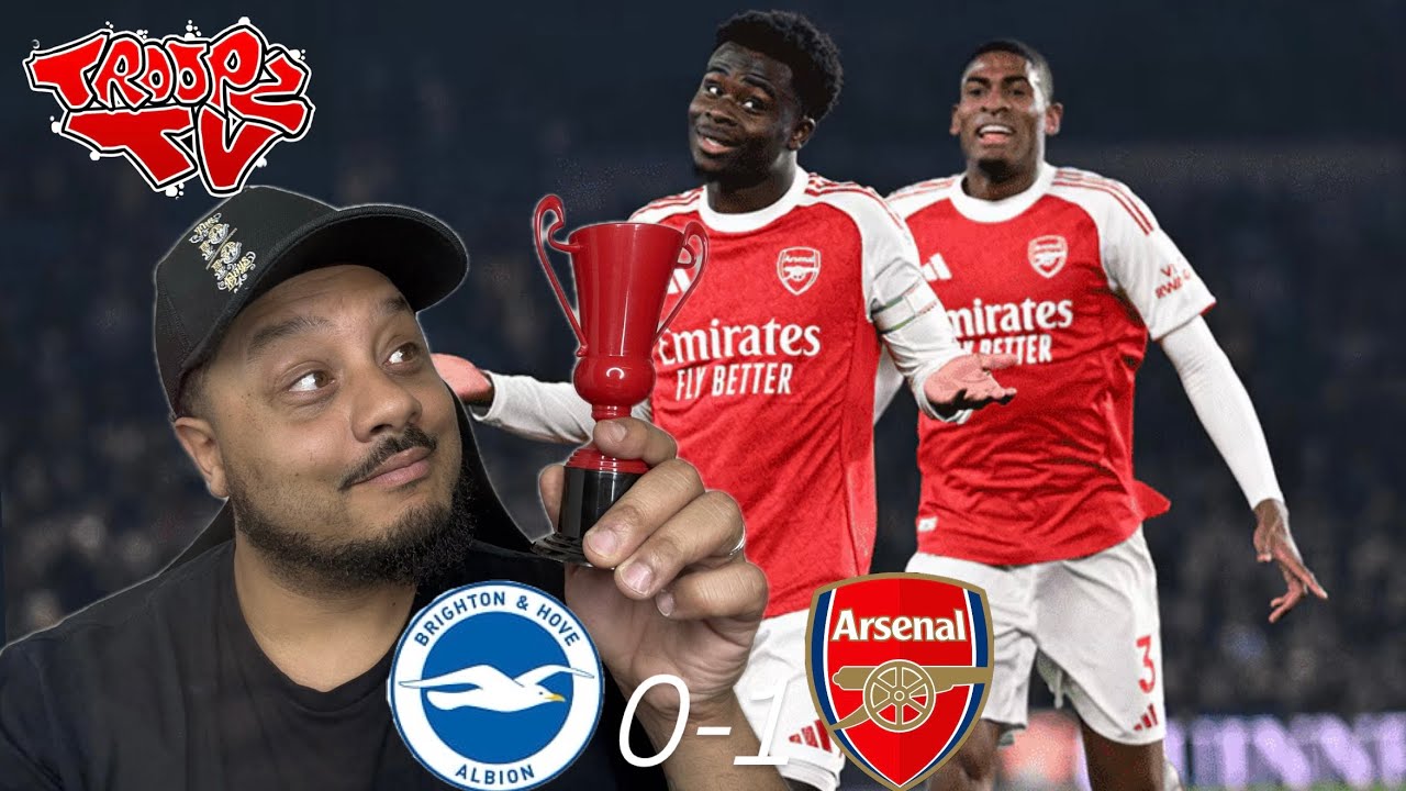 🚨 ARSENAL ARE WINNING THE PREMIER LEAGUE!! | Brighton 0-1 Arsenal | Troopz Match Reaction