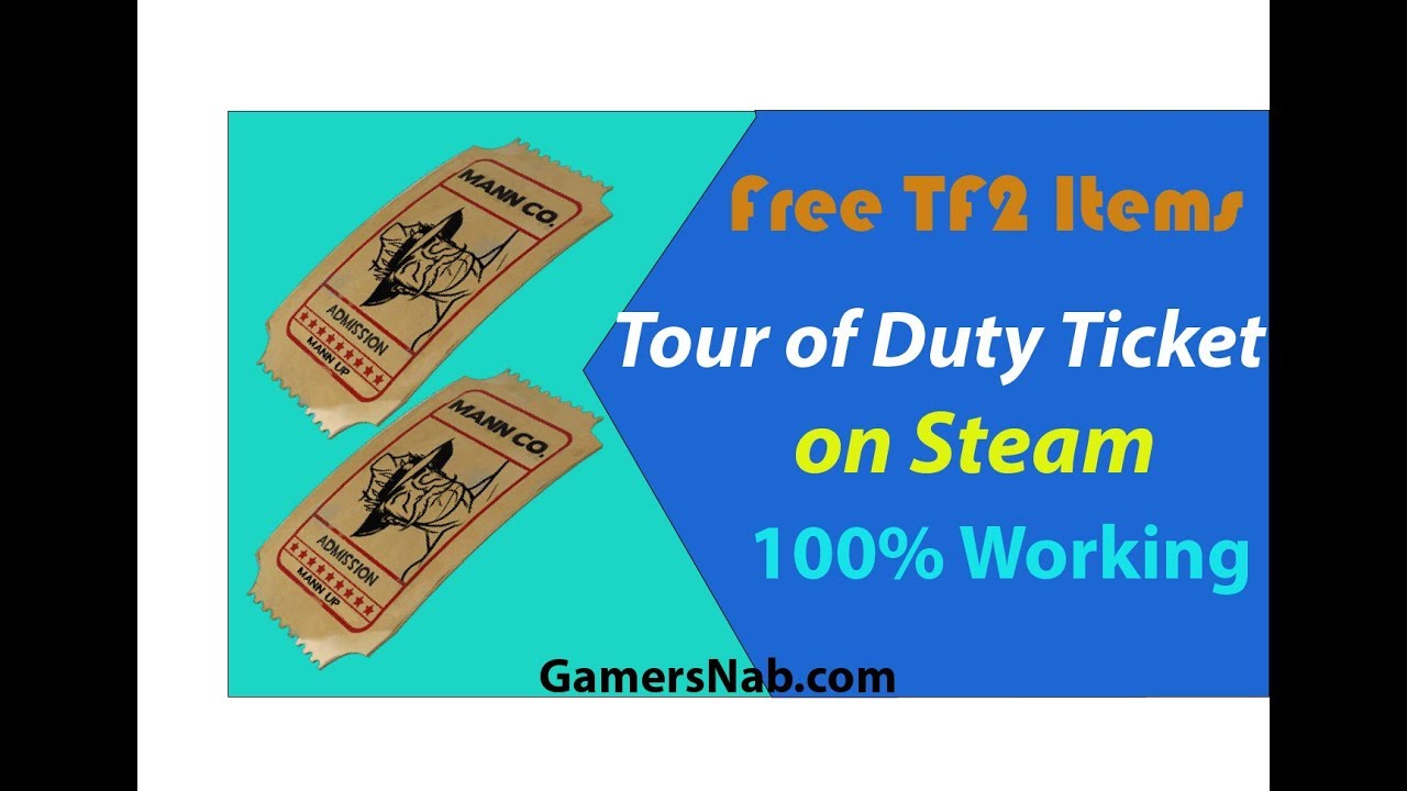 how to get tour of duty ticket tf2