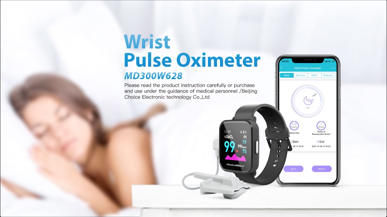 ChoiceMMed Wrist Pulse Oximeter MD300W628 YouTube