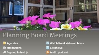 Subdivision Regulations Rewrite - Public Hearing
