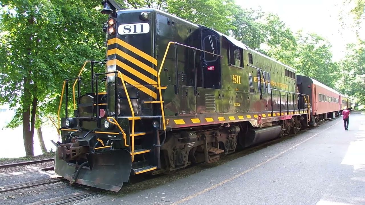 Delaware River Railroad: Scenic Train Ride Through New Jersey, HD