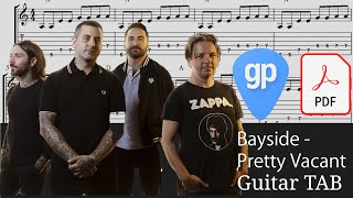 BAYSIDE - Pretty Vacant Guitar Tabs [TABS]