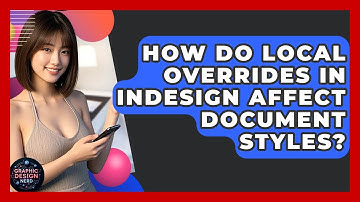 How Do Local Overrides In InDesign Affect Document Styles? - Graphic Design Nerd