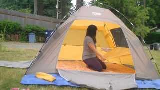 Wenzel shade/beach tent set-up and review