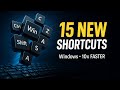 Master 15 keyboard shortcuts hotkey = Instant 10× speed (Windows 10/11)