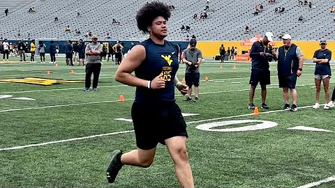 2023 OL  Evan Cooke  Prospect Camp Footage