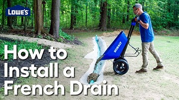 How To Install a French Drain