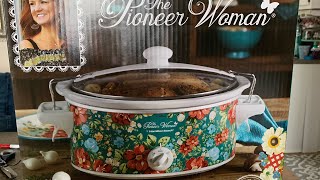 PIONEER WOMAN 6-QUART SLOW COOKER//