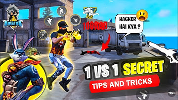 1 VS 1 One Tap Headshot Trick 🤯1 vs 1 Custom Tips and Tricks 🔥 Win Every 1 vs 1 Custom in Free Fire