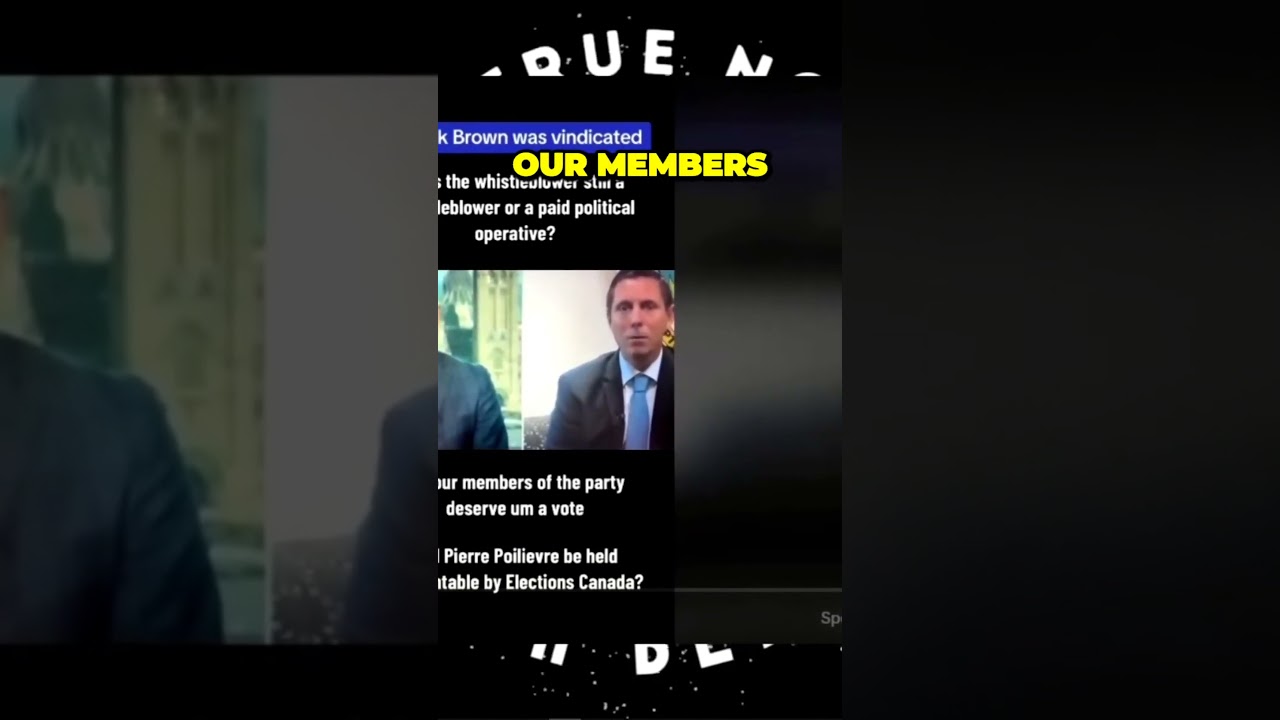 Democracy under threat Conservative Party leadership battle disenfranchises Canadian voters