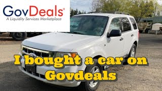I bought a Ford Escape on GovDeals, was it worth it?
