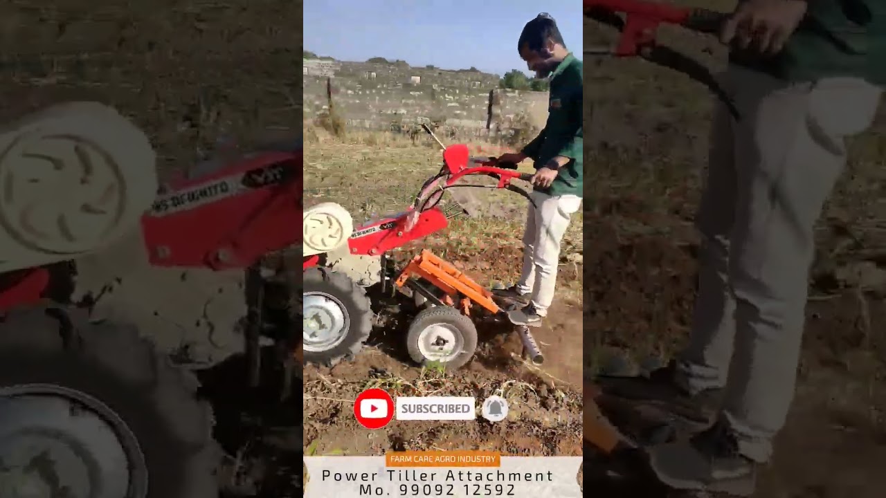 VST 9HP Ignito Power Tiller Attachment 