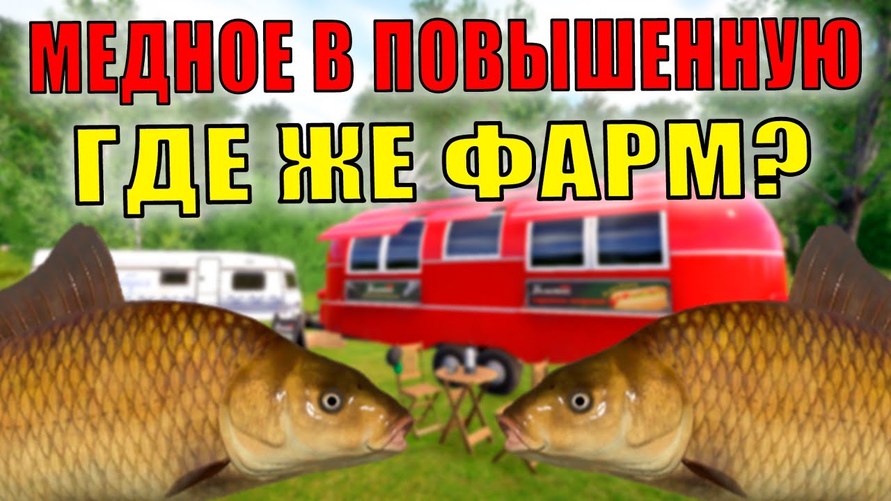 ПОВЫШЕННАЯ ТЕМПЕРАТУРА НА МЕДНОМ! • ГДЕ ЖЕ ФАРМИТЬ СЕРЕБРО? •  Русская Рыбалка 4 РР4