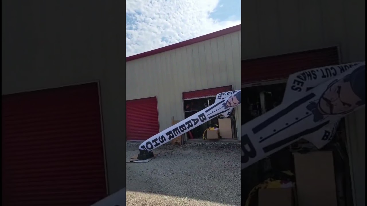 💈 18ft Barber Shop Air Dancer Inflatable Tube Man – Get Noticed Instantly! ✂️✨
