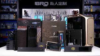 「BRO」What Does a $20,000 Custom Loop Look Like? (RTX 5090 LIGHTNING Z + 192GB RAM) #pcbuild