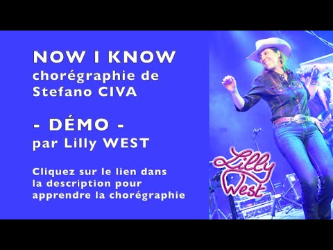 [DEMO] NOW I KNOW de Stefano CIVA, enseignée par Lilly WEST