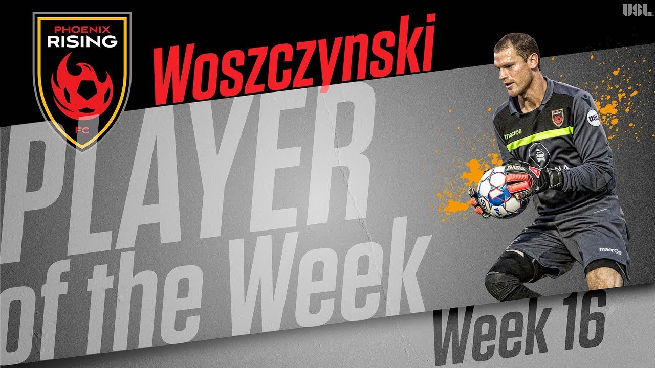 Player of the Week - Carl Woszczynski, Phoenix Rising FC soccer manager