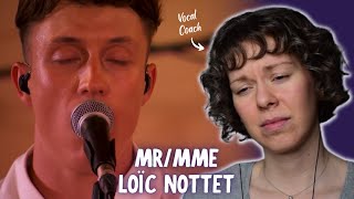 A Work Of Art First Time Vocal Analysis Of Loïc Nottet Singing Mrmme Live
