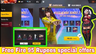 Special offers Bye R'S 95 permanent cupid scar ️ female costume bundle  Free Fire News Update