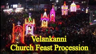 Velankanni Church festival procession✝️✝️