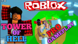 Roblox tower of hell pro player || Roblox gameplay stage completed easily