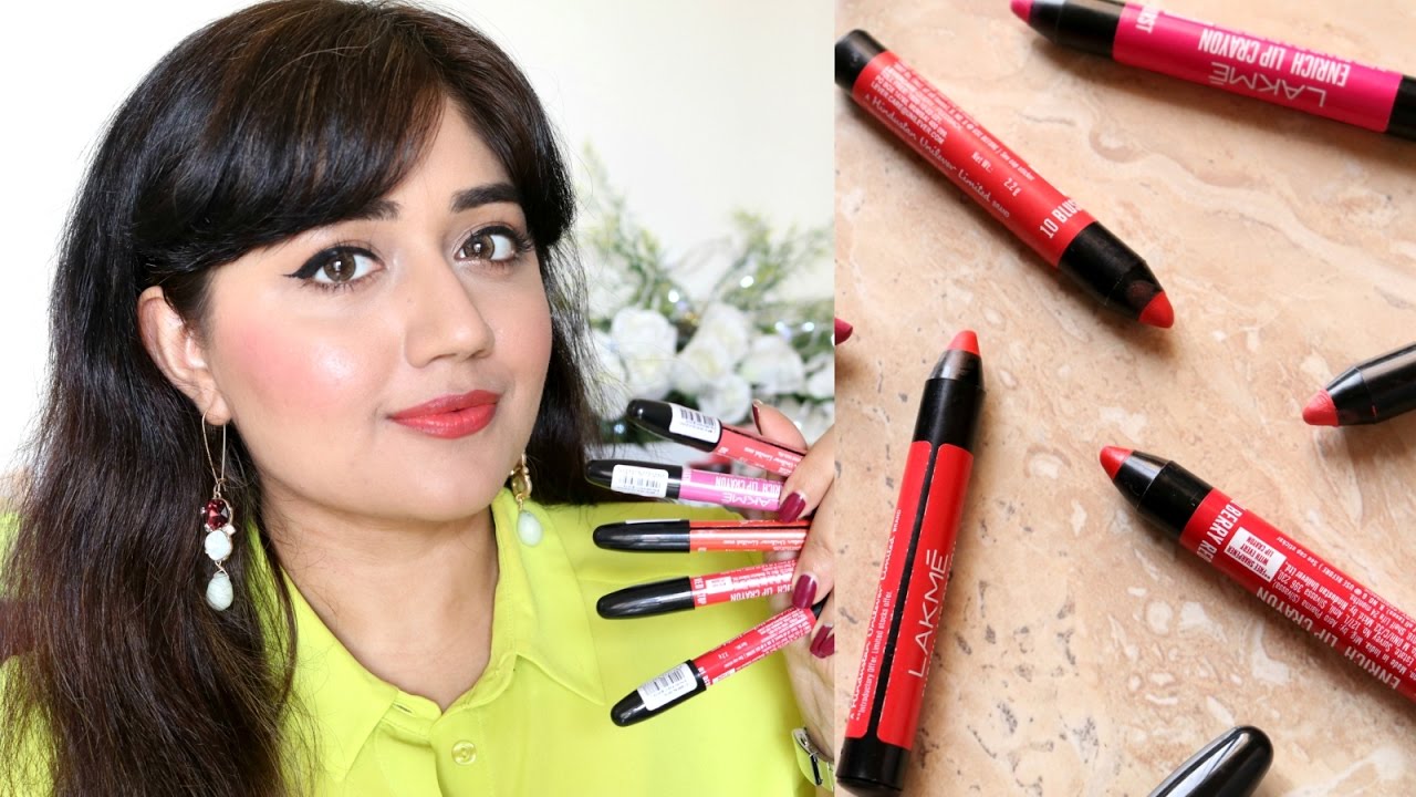 lakme crayon peach magnet review