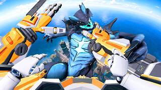 Using NEW Jetpack to Lift Kaiju in Kaiju Battle Simulator VR screenshot 2