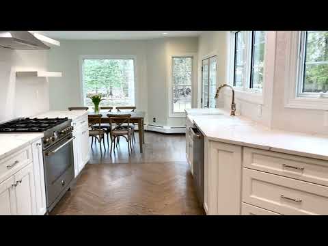 Uniquely Designed Space in Ramsey, Bergen County, NJ Home Transformed Into Fabulous Kitchen-Diner