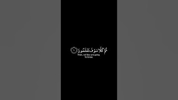 الهاكم التكاثر | كرومات قرآن كريم بصوت #ماهر_المعيقلي | #سورة_التكاثر