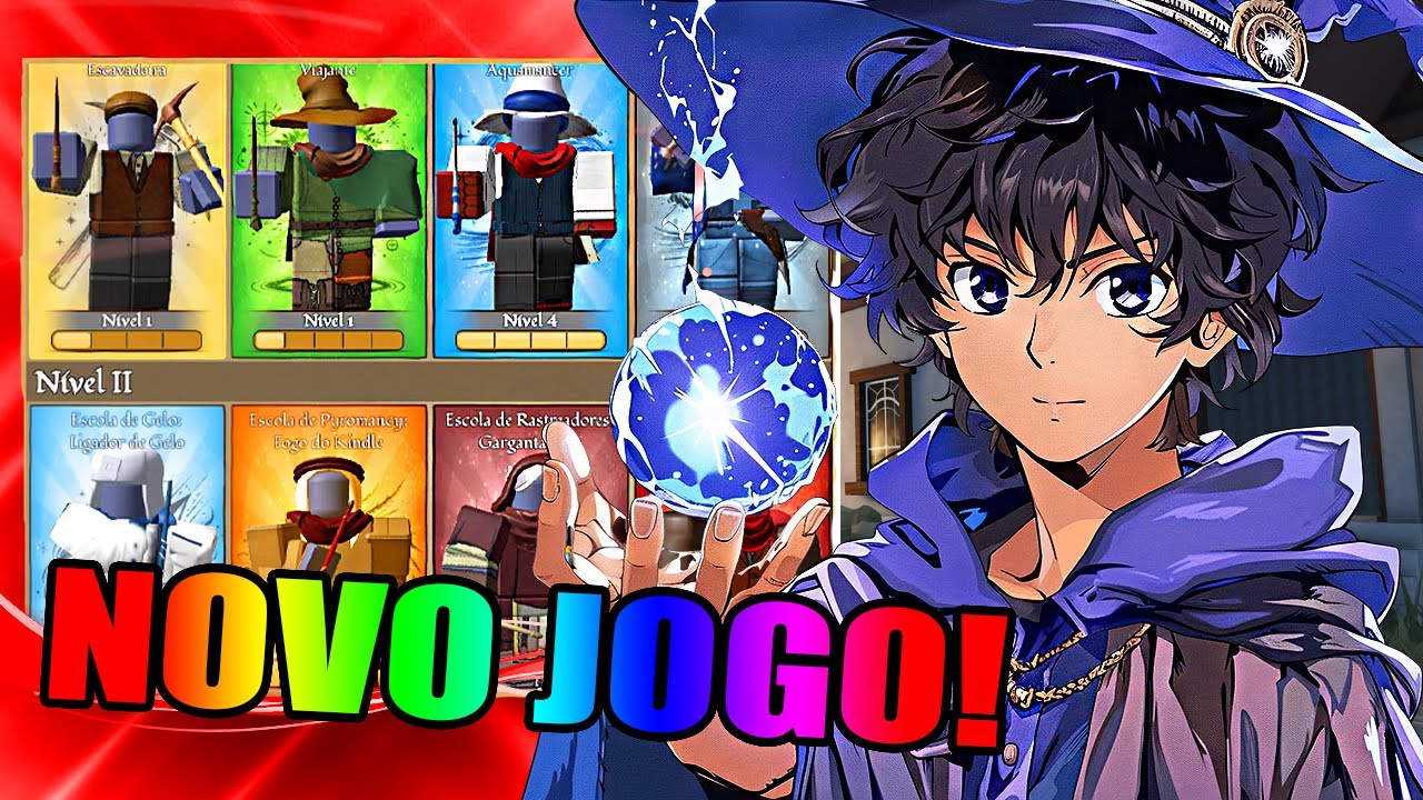 OK! EU ACHEI UM NOVO JOGO RPG MUNDO ABERTO DE MAGOS 𝐃𝐈𝐅𝐄𝐑𝐄𝐍𝐂𝐈𝐀𝐃𝐎 NO ROBLOX! WIZARD WEST