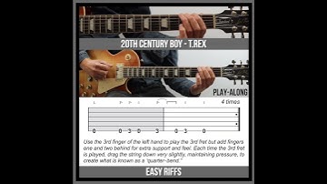 Thumbnail of Easy Guitar Riffs - 20th Century Boy (TAB) - T.Rex (Easy Version)