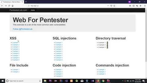 Web For Pentester | PentesterLab XSS: Example 6