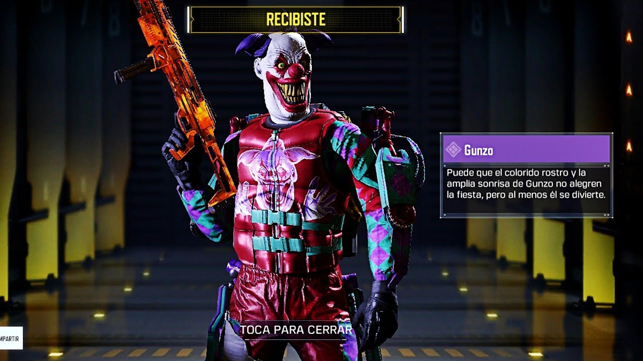 GUNZO 😉😉 // EL QUE SE ESCAPO DEL CIRCO 😁😁 // COD MOBILE 😉😉 - YouTube