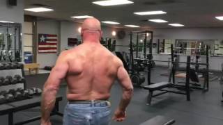 57 Year Old Bodybuilder Posing