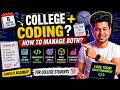 How To Manage College And Coding Together
