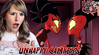 THEATRE NERD REACTS TO HELLUVA BOSS - UNHAPPY CAMPERS - S2: EPISODE 5