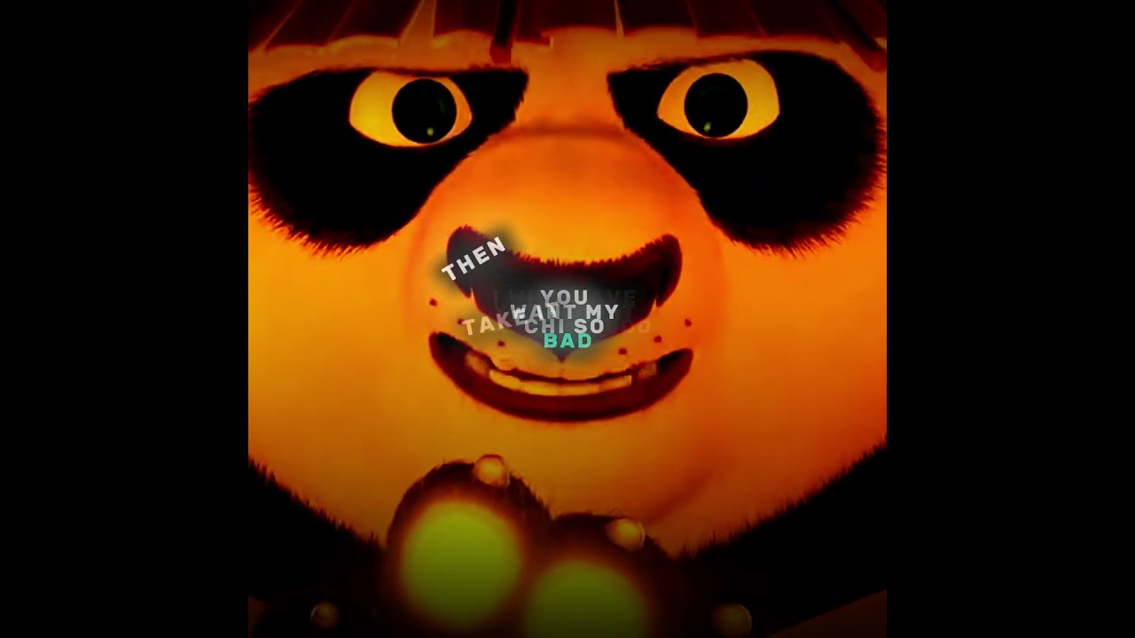IT'S TOO MUCH | Kung - Fu Panda EDIT | Suki Waterhouse - GOOD LOOKING(slowed)