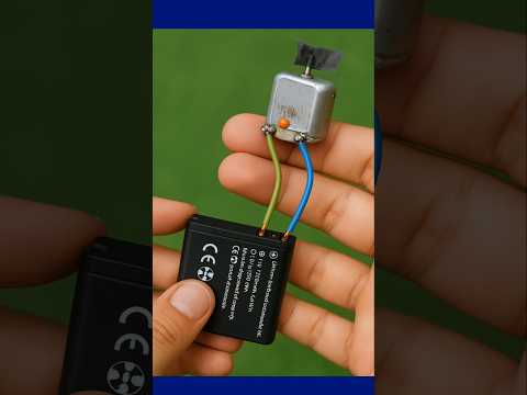 حيلة تشغل بها أي موتور صعير بدون بطاريات وبهاتفك المحمول فقط  اكسبلور