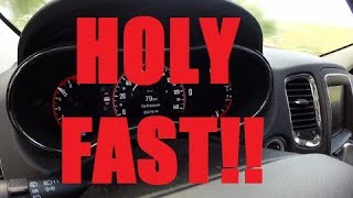 DURANGO ACCELERATION SUPRISES ME | HOW TO CHANGE OIL IN A 3.6 PENTASTAR DODGE DURANGO