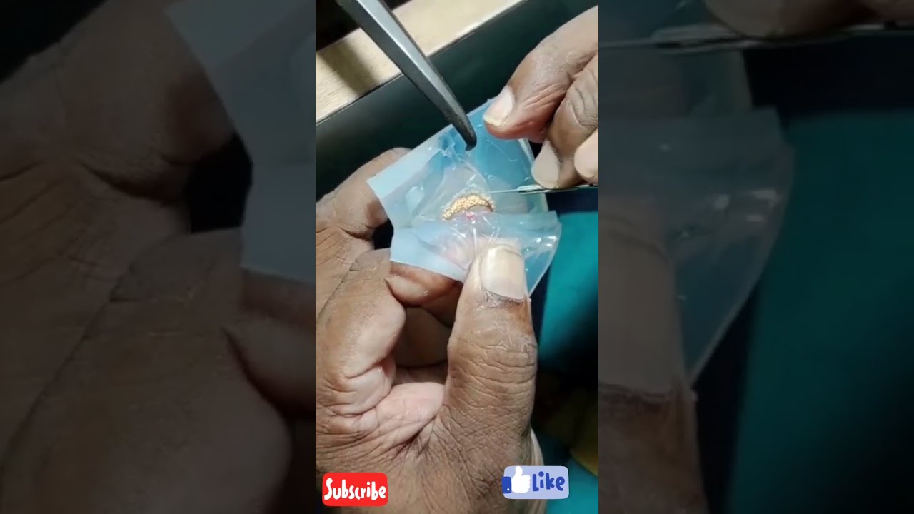 How to cut liquid rubber gold casting mould of jewellry 