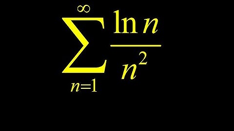 Sum (ln(n)/n^2) weird limit comparison to 1/n^(3/2) motivation.  L
