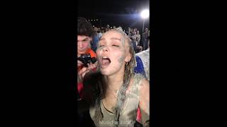 Lily-Rose Depp mud wrestling videos & photos compilation