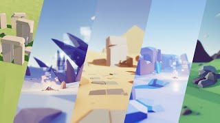 Low Poly Rocks Pack v1.3 - Unity Asset Store